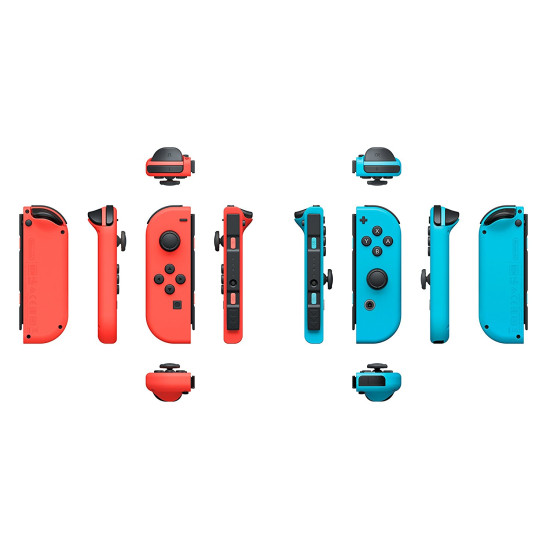 Nintendo Switch Joy-Con Controller Pair - Neon Red-Neon Blue - Switch