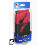 Officially Licensed 4Gamers Clean 'n' Protect Kit - Red - PlayStation Vita
