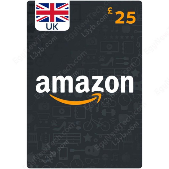 Amazon Gift Card £25 UK - Instant Digital Code front cover