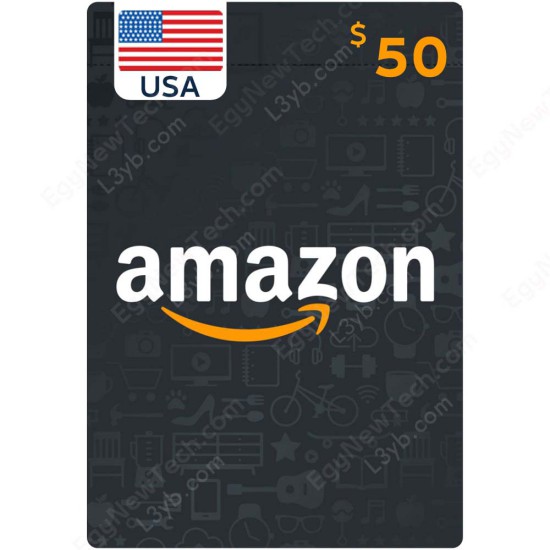 Amazon Gift Card $50 USA - Instant Digital Code front cover