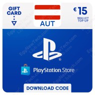 PlayStation Store Gift Card €15 Austria - Instant Digital Code