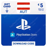 PlayStation Store Gift Card €5 Austria - Instant Digital Code