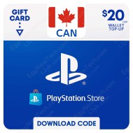 PlayStation Store Gift Card CDN$20 Canada - Instant Digital Code