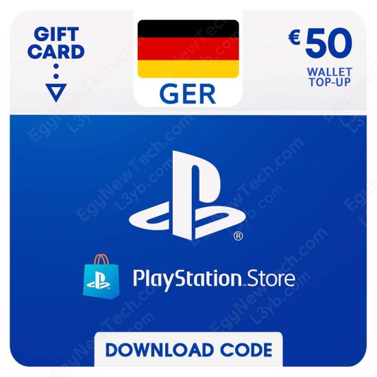 PlayStation Store Gift Card €50 Germany - Instant Digital Code PlayStation Store Gift Card €50 Germany - Instant Digital Code front cover