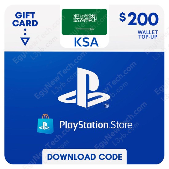 PlayStation Store Gift Card $200 KSA - Instant Digital Code PlayStation Store Gift Card $200 KSA - Instant Digital Code front cover