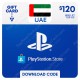 $120 UAE PlayStation Store Gift Card - Digital Code