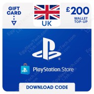 PlayStation Store Gift Card £200 UK  - Instant Digital Code