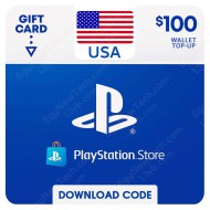 PlayStation Store Gift Card $100 US - Instant Digital Code