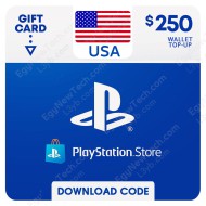 PlayStation Store Gift Card $250 US - Instant Digital Code
