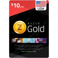 Razer Gold Gift Card $10 USA - Instant Digital Code