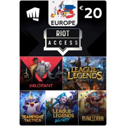 Riot Access €20 Europe - Instant Digital Code