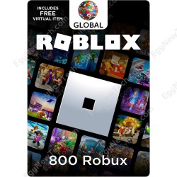 بطاقة روبلوكس 800 روبوكس - جلوبال - كود رقمي فوري