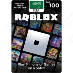 Roblox SAR 100 KSA - Instant Digital Code