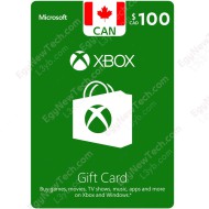 Xbox Gift Card CDN$100 Canada - Instant Digital Code