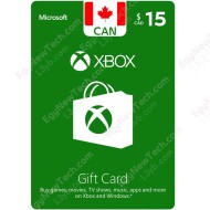 Xbox Gift Card CDN$15 Canada - Instant Digital Code