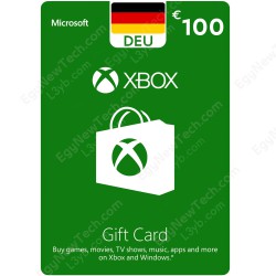 بطاقه اكسبوكس ستور الماني 100 يورو - كود رقمي فوري