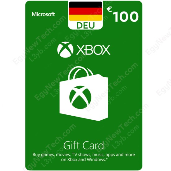 Xbox Gift Card €100 DEU - Instant Digital Code Xbox Gift Card €100 DEU - Instant Digital Code front cover