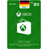 Xbox Gift Card €80 DEU - Instant Digital Code