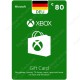 Xbox Gift Card €80 DEU - Instant Digital Code front cover