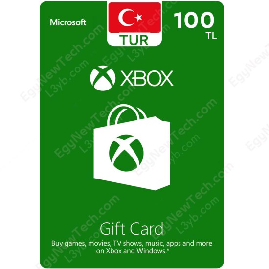 Xbox Gift Card TL100 Turkey - Instant Digital Code Xbox Gift Card TL100 Turkey - Instant Digital Code front cover