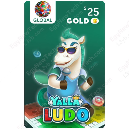 $25 Yalla Ludo Gold - Global - Digital code