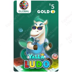 $5 Yalla Ludo Gold - Global - Digital code
