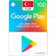 ١٠٠ ليرة كارت جوجل بلاي تركي - كود رقمي