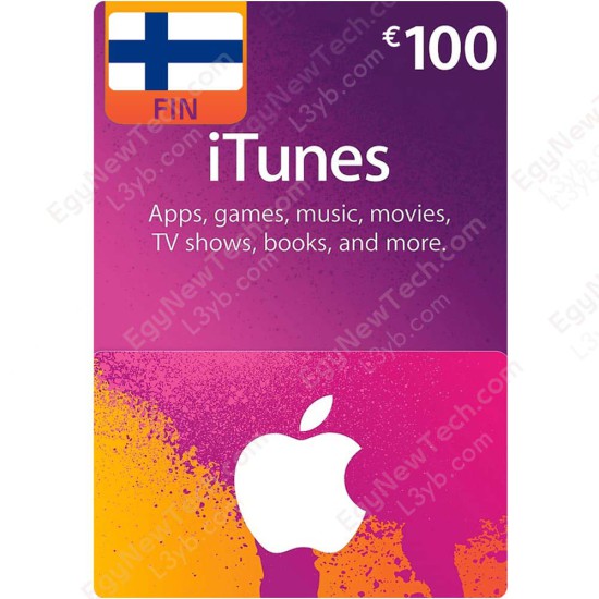 iTunes Gift Card €100 Finland - Instant Digital Code front cover