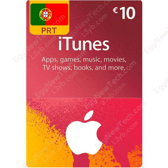 iTunes Gift Card €10 Portugal - Instant Digital Code front cover