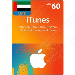 iTunes Gift Card AED60 UAE - Instant Digital Code