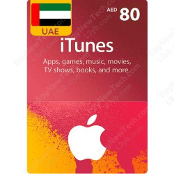 iTunes Gift Card AED80 UAE - Instant Digital Code