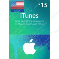 iTunes Gift Card $15 USA - Instant Digital Code
