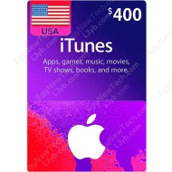iTunes Gift Card $400 USA - Instant Digital Code