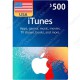 iTunes Gift Card $500 USA - Instant Digital Code front cover