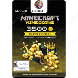 بطاقة ماين كرافت 3500 ماين كوينز - جلوبال - كود رقمي فوري