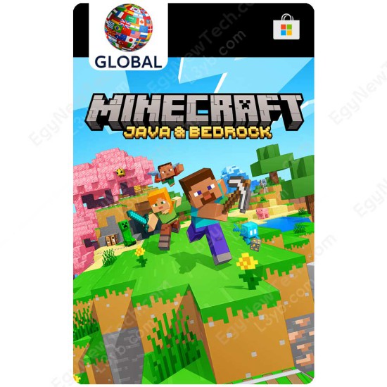 Minecraft: Java and Bedrock Edition - Global - PC Microsoft Digital Code