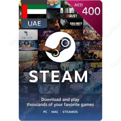 بطاقة ستيم ستور اماراتي 400 درهم - كود رقمى فوري