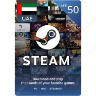 Steam Gift Card AED50 UAE - Instant Digital Code
