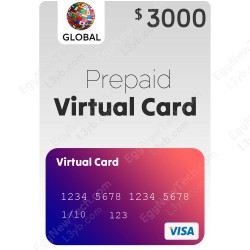 $3000 Recharge RedotPay Virtual Visa Credit Card