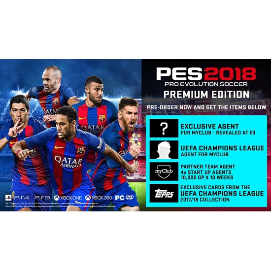 PES 2018 - Premium Edition | PS4