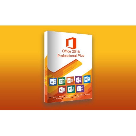 Microsoft Office Professional Plus 2016 - Digital Code
